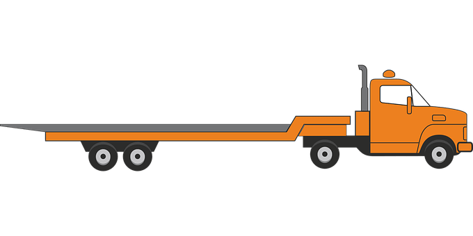Animated tow truck